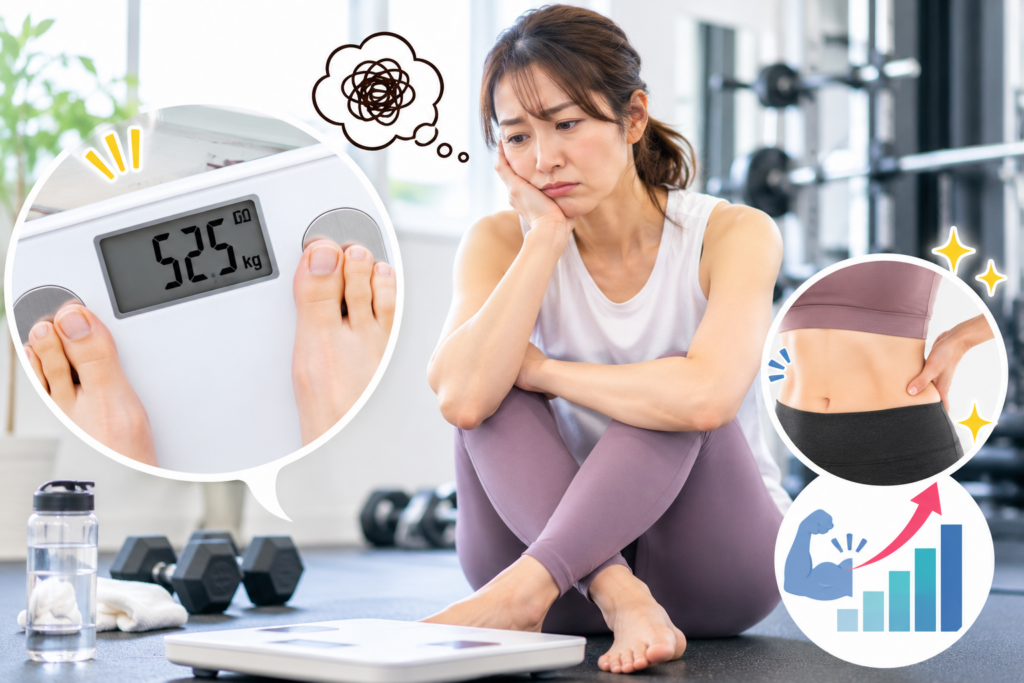 筋トレすると体重が増える理由！