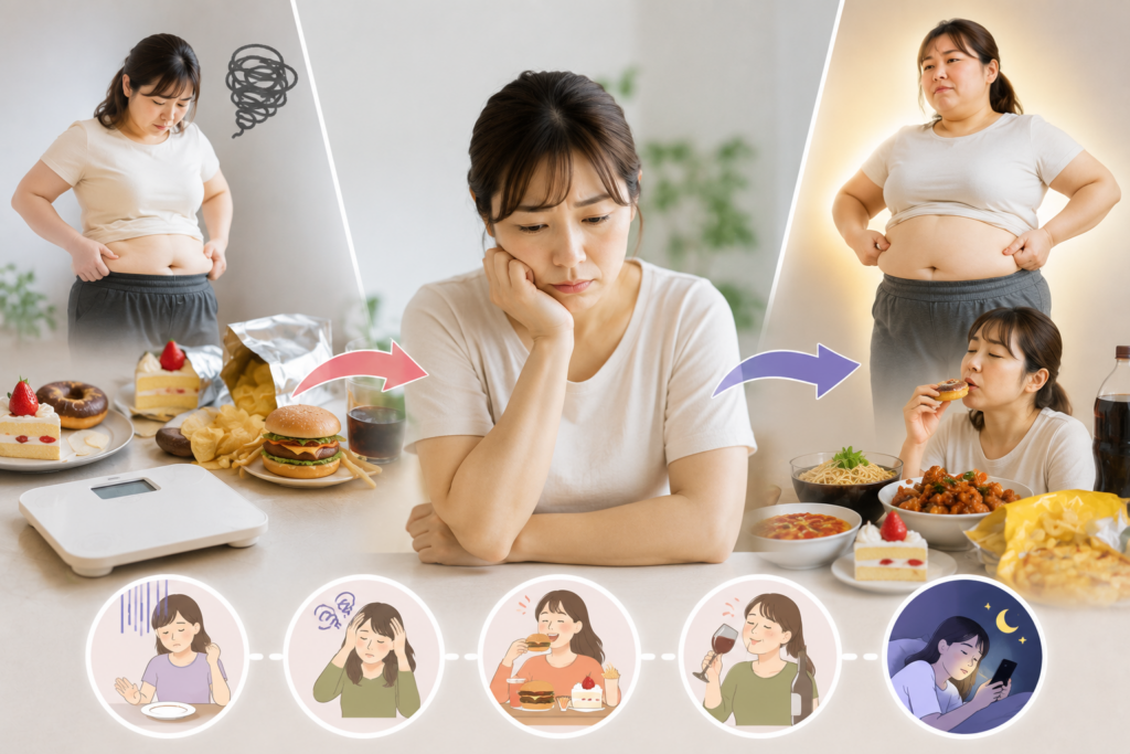リバウンドしやすい人の特徴