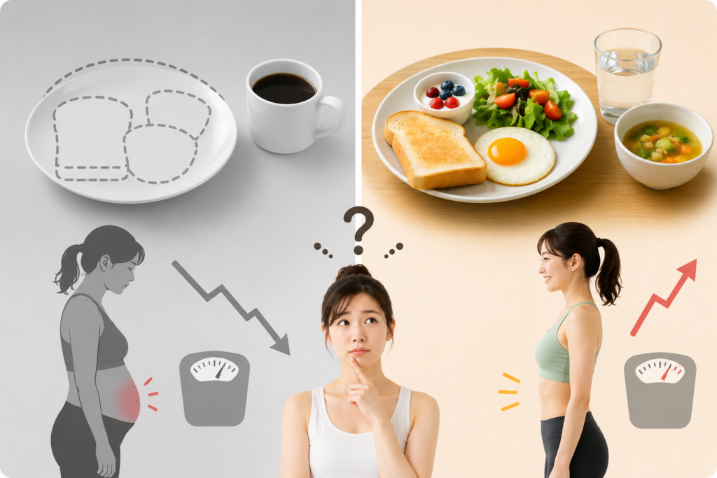 朝食は食べた方が痩せる？