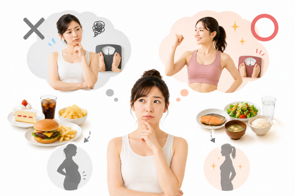 運動なしで痩せる？