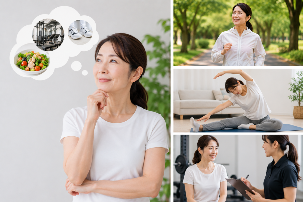 堺市で健康のために運動を始めたい40代・50代女性へ｜何から始める？