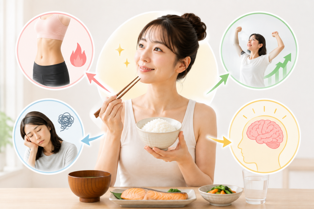 ダイエット中でもお米を食べた方がいい理由